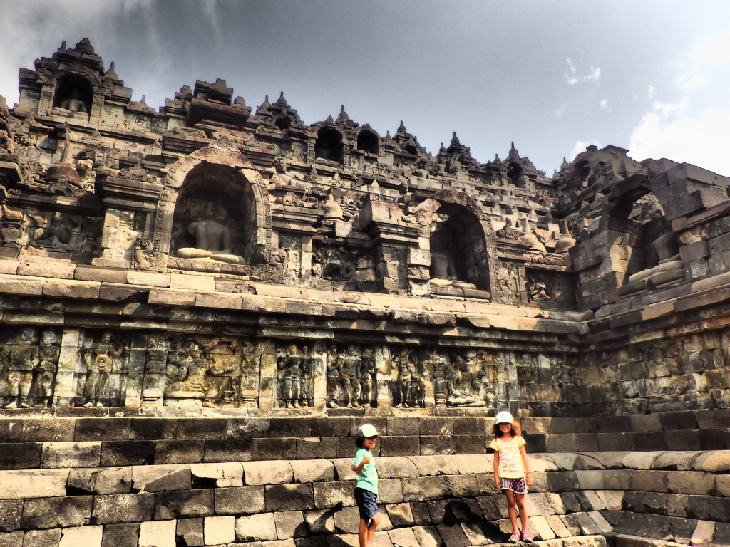 Borobudur-terrasses